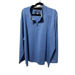 Live Oak Brand Men’s 1/4 Zip Size 3XL Pullover Baby Blue